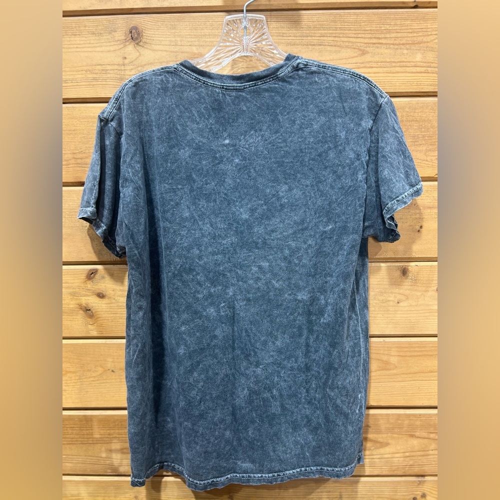 Vintage-Inspired Sublime Band Tee Sun Face Graphic Black Distressed Medium - Picture 2 of 5